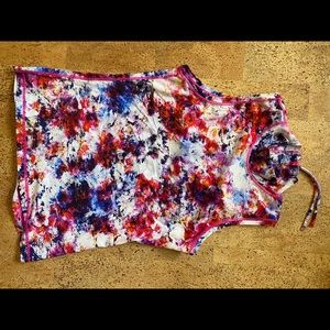 Athleta swim top rash guard